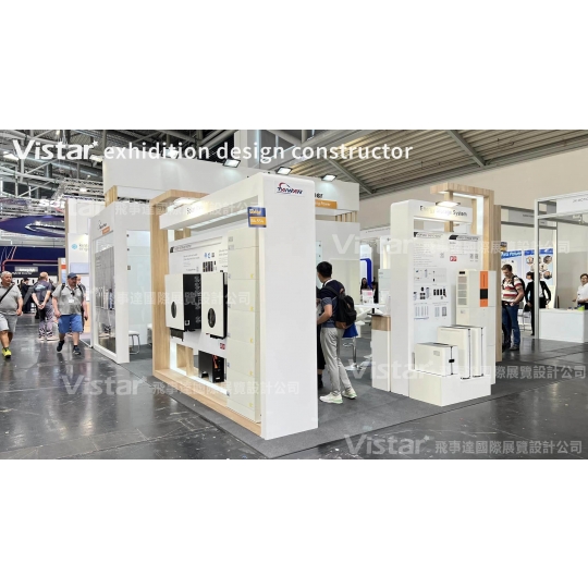 2023 德國慕尼黑太陽能光電展 interSolar Europe in Munich Germany 國際展覽設計 展覽施工執行 Booth Design Construction VISTAR