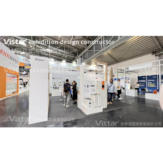 2023 德國慕尼黑太陽能光電展 interSolar Europe in Munich Germany 國際展覽設計 展覽施工執行 Booth Design Construction VISTAR