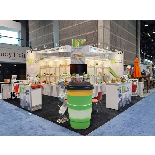 2019 NRA Chicago USA美國國際餐飲協會展覽會 國際展覽設計 展覽施工執行 Booth Design Construction VISTAR