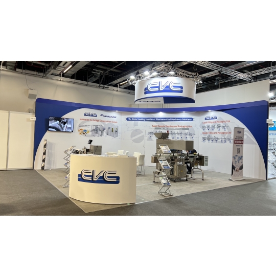 2022 CPhI Worldwide世界製藥原料展覽會 國際展覽設計 展覽施工執行 Booth Design Construction VISTAR
