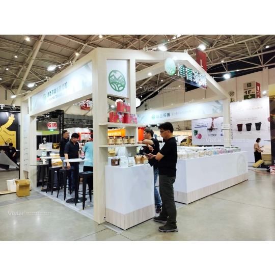 2024 台灣國際咖啡展 Taiwan International Coffee Show 國際展覽設計 展覽施工執行 Booth Design Construction VISTAR