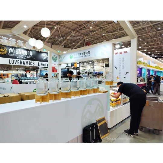 2024 台灣國際咖啡展 Taiwan International Coffee Show 國際展覽設計 展覽施工執行 Booth Design Construction VISTAR