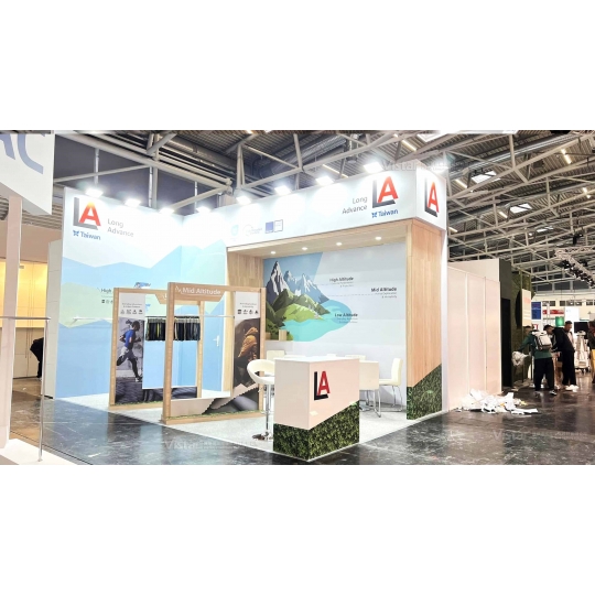 2024 ISPO德國慕尼黑體育用品展 國際展覽設計 展覽施工執行 Booth Design Construction VISTAR