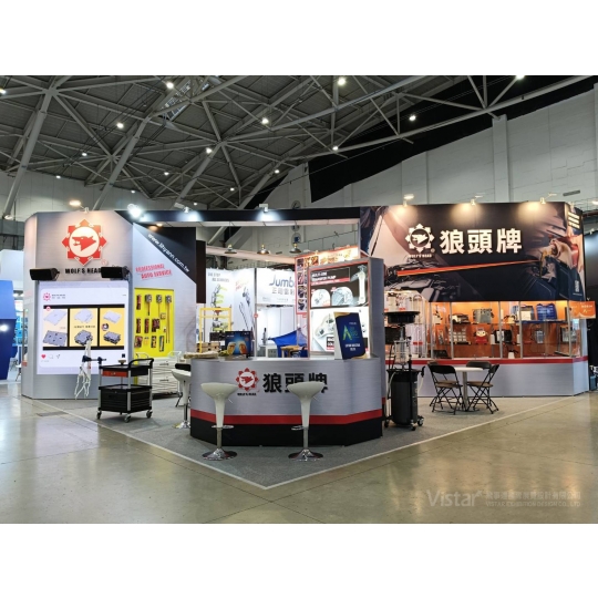 2025 TAIPEI AMPA台北國際汽機車零配件展 國際展覽設計 展覽施工執行 Booth Design Construction VISTAR