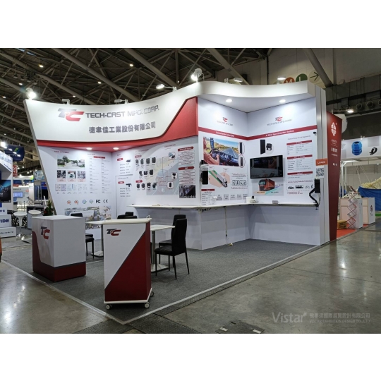 2025 TAIPEI AMPA台北國際汽機車零配件展 國際展覽設計 展覽施工執行 Booth Design Construction VISTAR