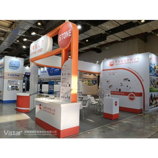 2025 台北國際電腦展 國際展覽設計 展覽施工執行 Booth Design Construction VISTAR