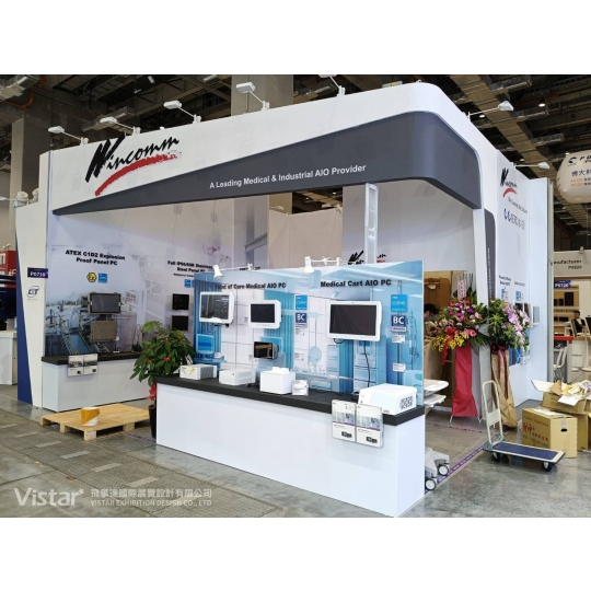 2025 台北國際電腦展 國際展覽設計 展覽施工執行 Booth Design Construction VISTAR