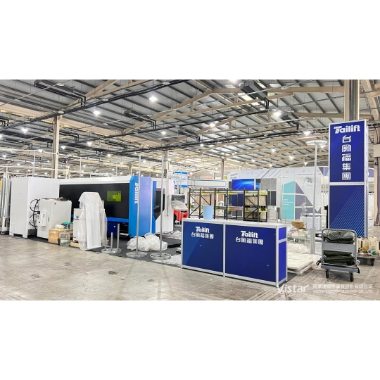 2023 台中自動化機械暨智慧製造展 CTMS Taichung 國際展覽設計 展覽施工執行 Booth Design Construction VISTAR