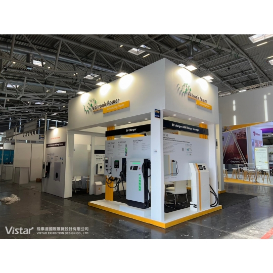 2022 interSolar Europe歐洲太陽能光電展 國際展覽設計 展覽施工執行 Booth Design Construction VISTAR