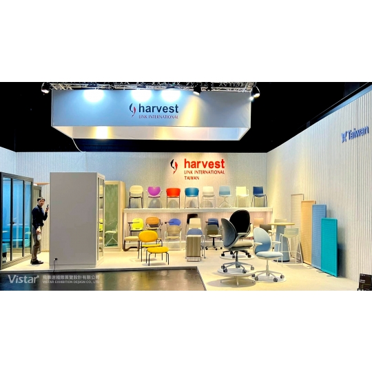 2022 Orgatec德國科隆辦公家具展 國際展覽設計 展覽施工執行 Booth Design Construction VISTAR