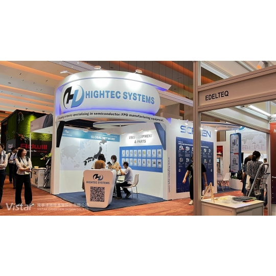 2023 SEMICON Southeast Asia東南亞半導體展 國際展覽設計 展覽施工執行 Booth Design Construction VISTAR