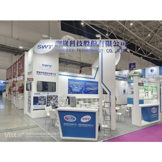 2022 國際半導體展 SEMICON Taiwan 國際展覽設計 展覽施工執行 Booth Design Construction VISTAR