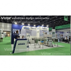 2023 東南亞製藥原料展覽會 CPhI SEA 國際展覽設計 展覽施工執行 Booth Design Construction VISTAR