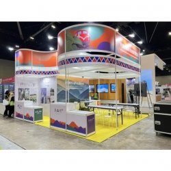 2024 馬來西亞旅展MATTA FAIR 國際展覽設計 展覽施工執行 Booth Design Construction VISTAR
