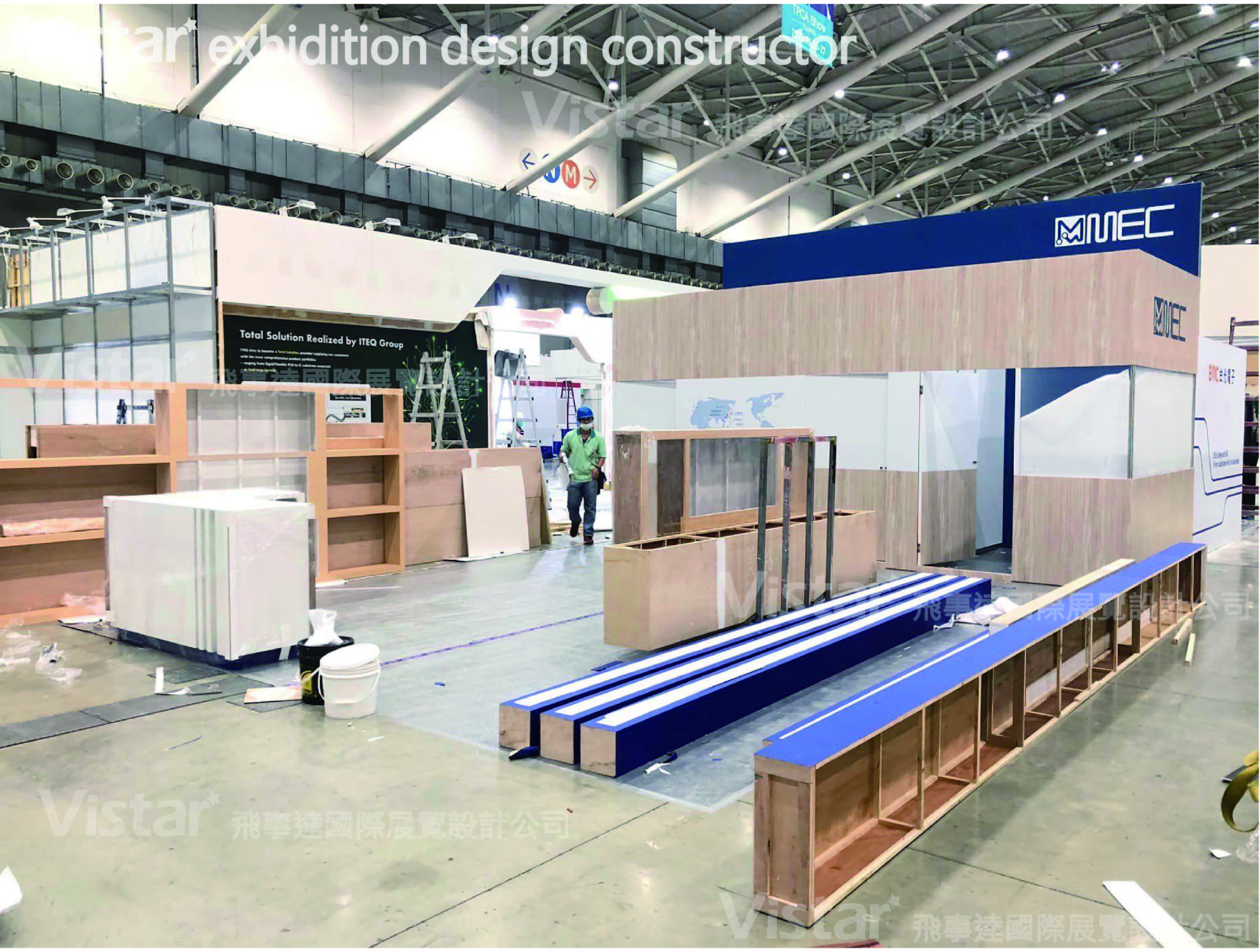 2022 印刷電路版展 TPCA show Taipei 國際展覽設計 展覽施工執行 Booth Design Construction VISTAR